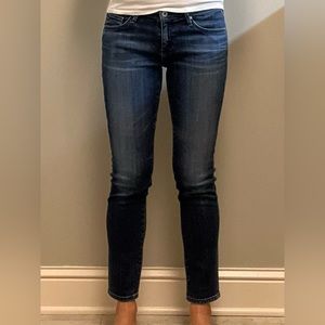 AG Adriano Goldschmied the Stevie Ankle slim straight leg, sz 28